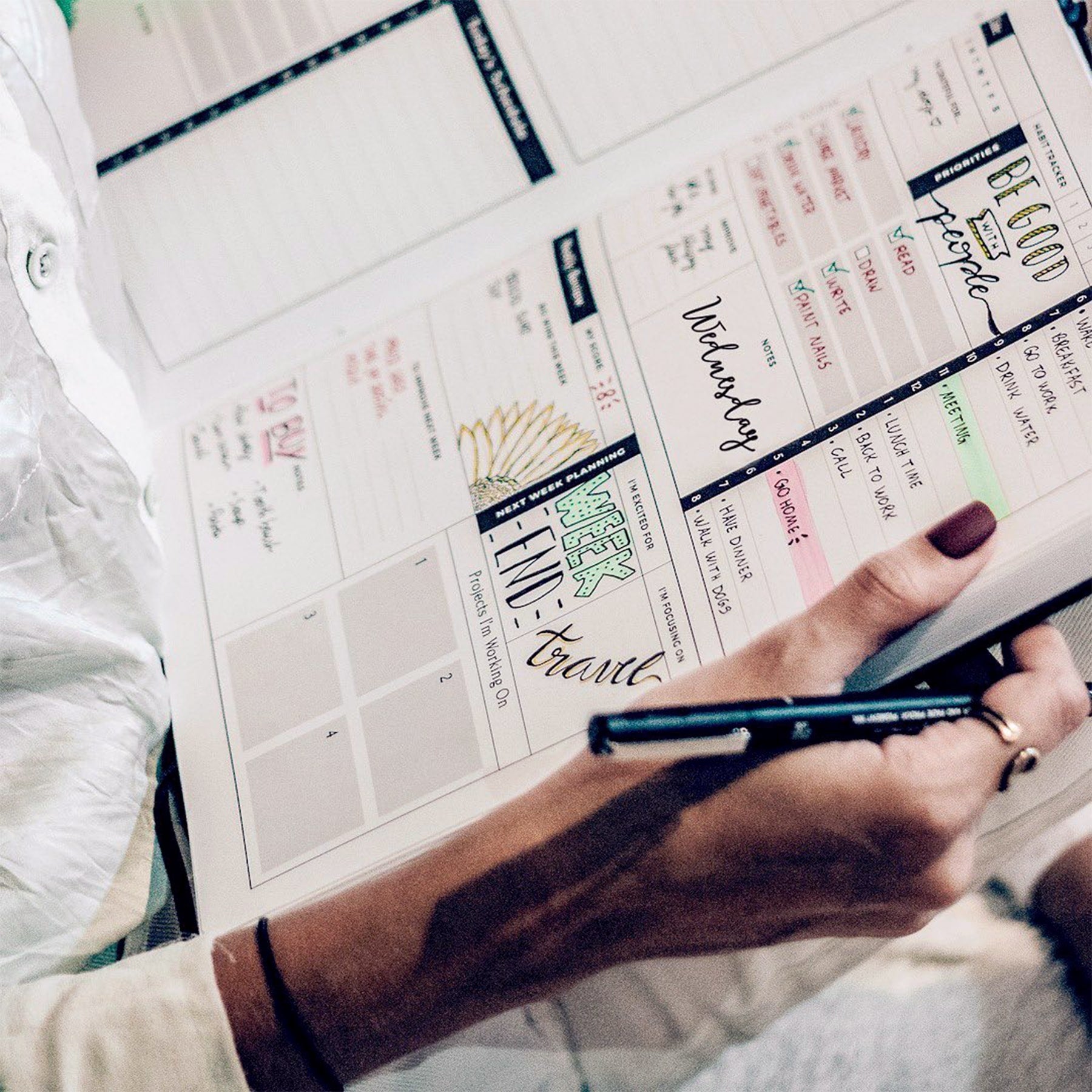 Daily Planner - Undated