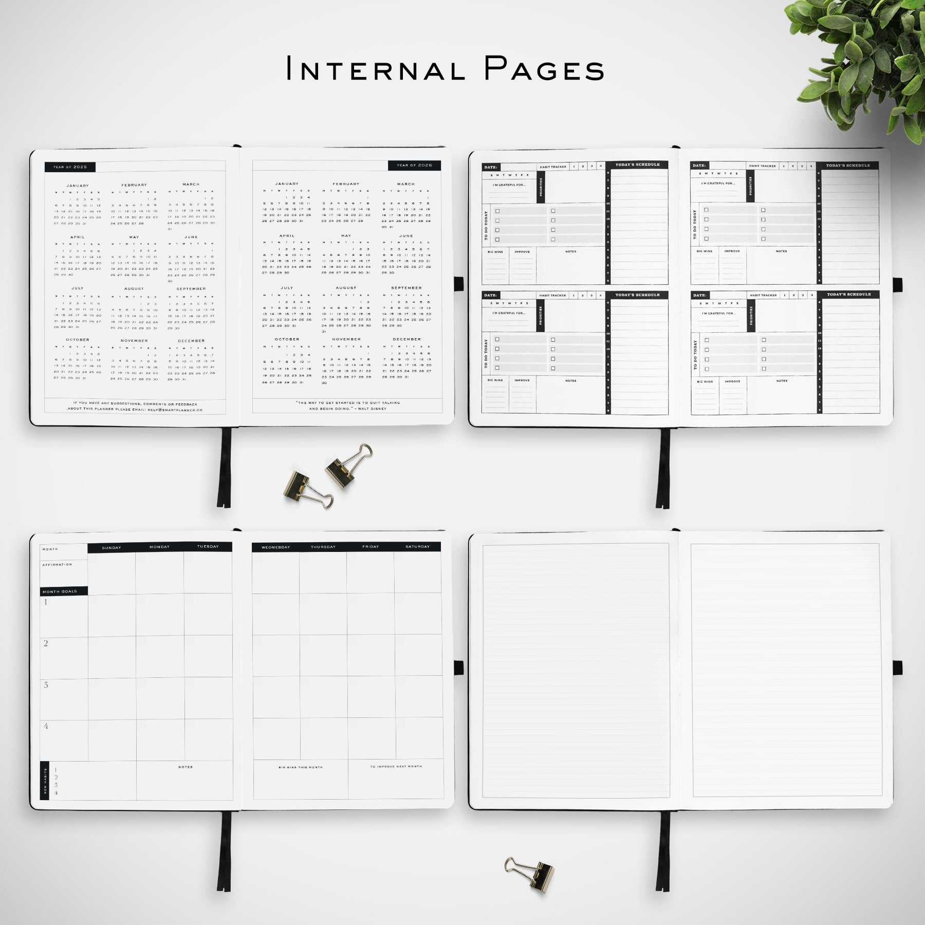 Daily Planner - Undated