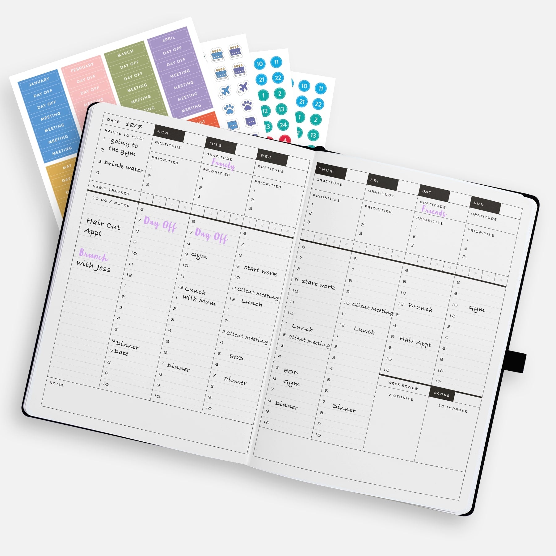 Weekly Planner Pro - Undated