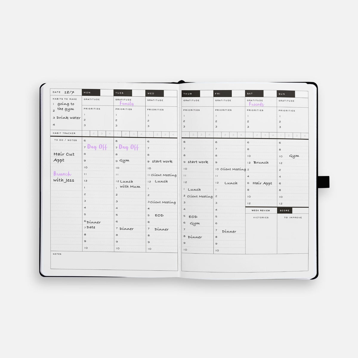 Weekly Planner Pro - undated
